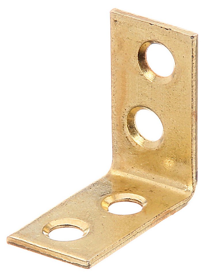 Alberts Treppenstangen-Ringöse, 848576 Stuhlwinkel vermessingt 50 x 50 x 15 mm 50er Set von Alberts