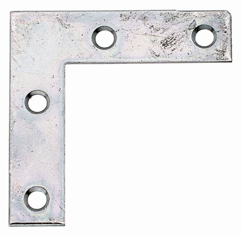 Alberts Treppenstangen-Ringöse, 848880 Möbelwinkel sendzimirverzinkt 40 x 40 x 10 mm 100er Set von Alberts