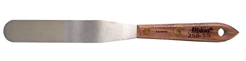 Albion Engineering Edelstahl Spatel, Griff aus Hartholz, 7/8 Inches, Stainless Steel Caulk Spatula, 1 Albion Engineering Edelstahl Spatel, Griff aus Hartholz, 7/8 Inches, Stainless Steel Caulk Spatula, 1 von Albion