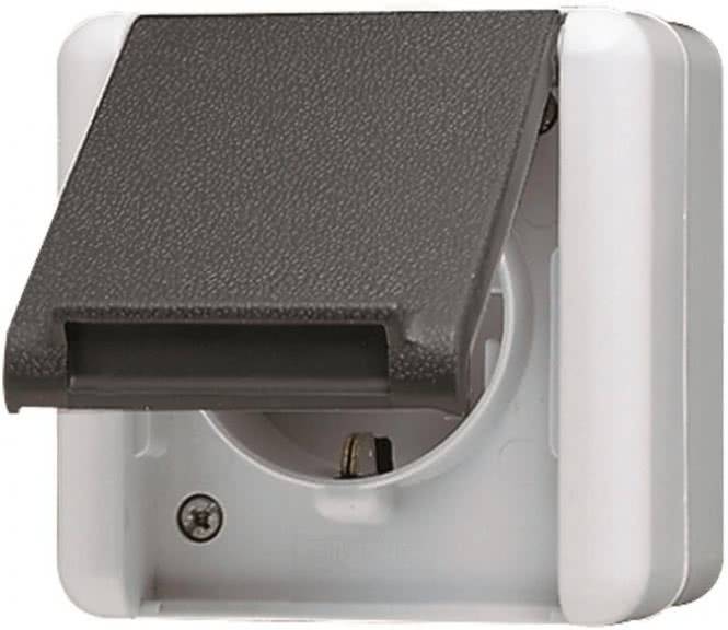 JG APWG WG 800 Schuko-Steckdose 820KIW mit erh. Ber.-sch. grau/anthrazit JG APWG WG 800 Schuko-Steckdose 820KIW mit erh. Ber.-sch. grau/anthrazit von Albrecht Jung GmbH & Co. KG