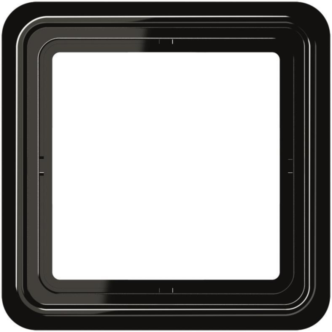 JG Rahmen 1fach CD581SW schwarz JG Rahmen 1fach CD581SW schwarz von Albrecht Jung GmbH & Co. KG