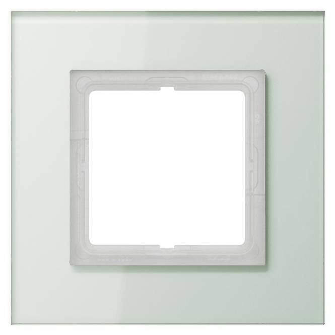 JG Rahmen 1fach Glas LSP981GLAS weiss JG Rahmen 1fach Glas LSP981GLAS weiss von Albrecht Jung GmbH & Co. KG