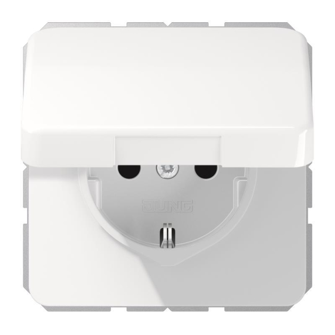 JG SCHUKO Steckdose CD1520NBFKLWW m.Klappd.o.Kralle 16A 250V CD alpinweiß JG SCHUKO Steckdose CD1520NBFKLWW m.Klappd.o.Kralle 16A 250V CD alpinweiß von Albrecht Jung GmbH & Co. KG