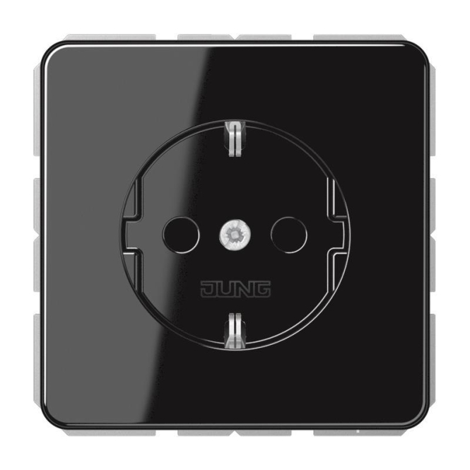 JG SCHUKO Steckdose CD1520SW 16A 250V CD schwarz JG SCHUKO Steckdose CD1520SW 16A 250V CD schwarz von Albrecht Jung GmbH & Co. KG