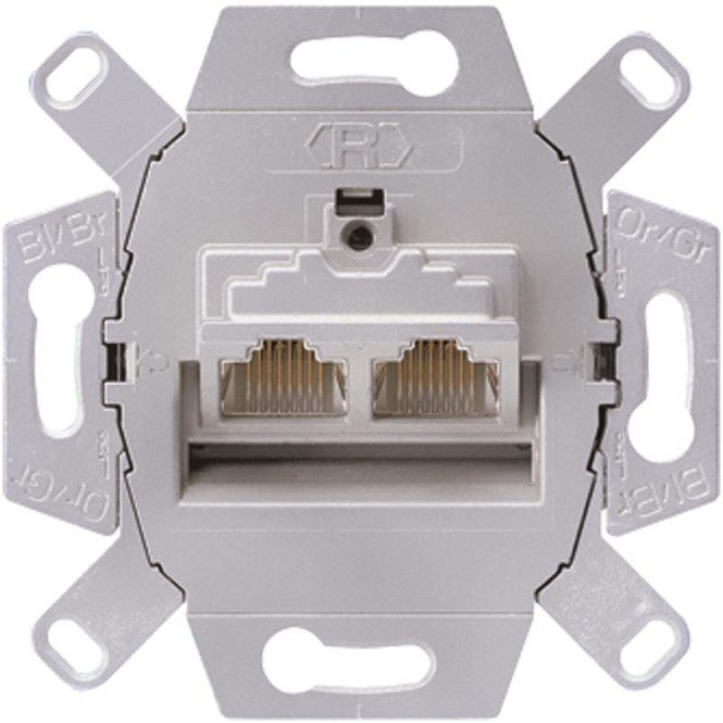 JG UP Daten-Dose UAE8-8UPOK6 CAT6 2x8POL JG UP Daten-Dose UAE8-8UPOK6 CAT6 2x8POL von Albrecht Jung GmbH & Co. KG