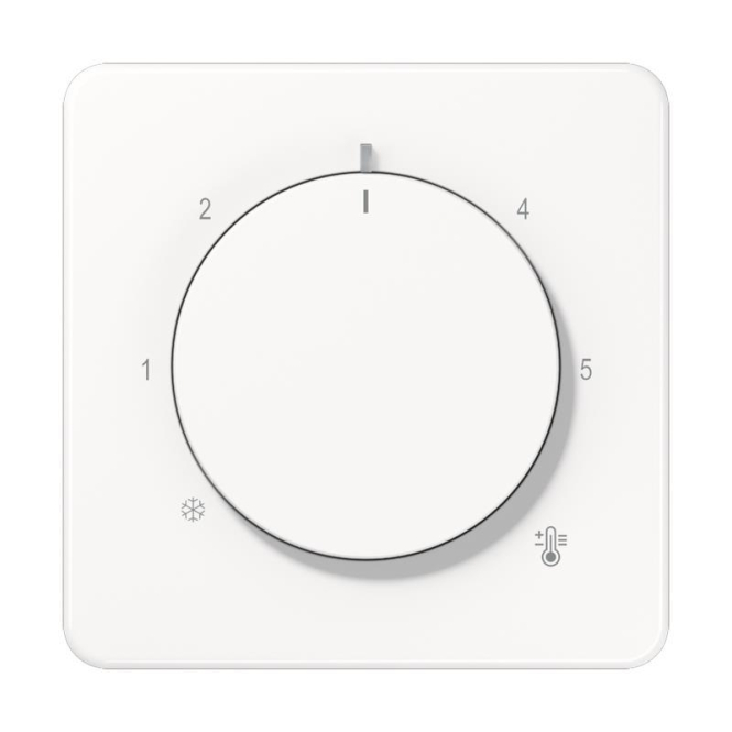 Jung Abdeckung f.Thermostat CD1749BFWW Jung Abdeckung f.Thermostat CD1749BFWW von Albrecht Jung GmbH & Co. KG