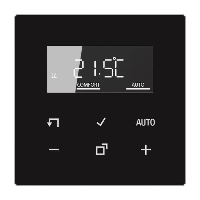 Jung JUNG HOME BTLS1791SW Raumthermostat-Display Jung JUNG HOME BTLS1791SW Raumthermostat-Display von Albrecht Jung GmbH & Co. KG