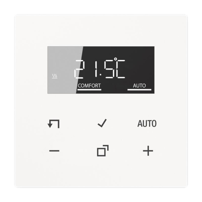 Jung JUNG HOME BTLS1791WW Raumthermostat-Display Jung JUNG HOME BTLS1791WW Raumthermostat-Display von Albrecht Jung GmbH & Co. KG