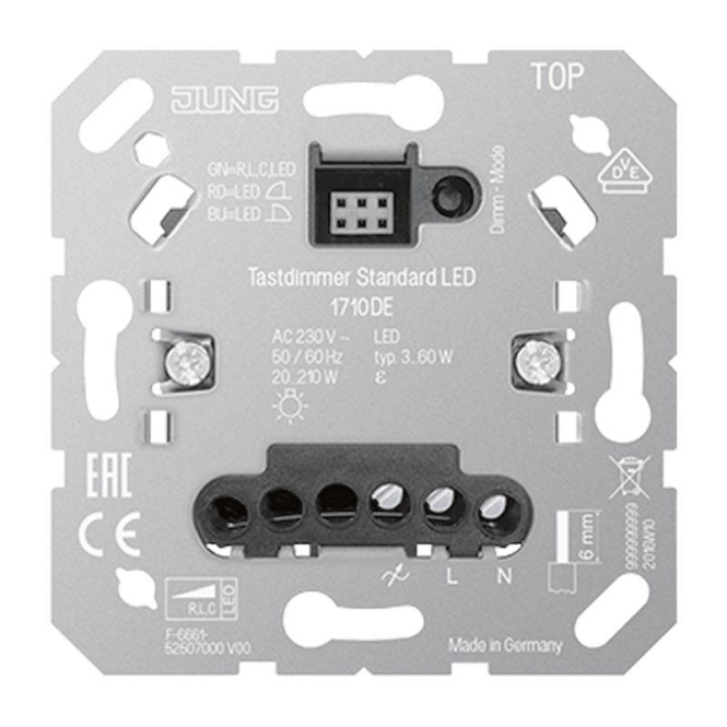 Jung Tastdimmer Std.LED 1710DE Jung Tastdimmer Std.LED 1710DE von Albrecht Jung GmbH & Co. KG