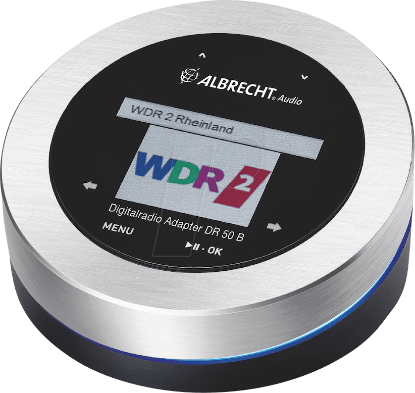 ALBRECHT DR50B - DAB+/UKW Radio-Tuner mit Bluetooth von Albrecht