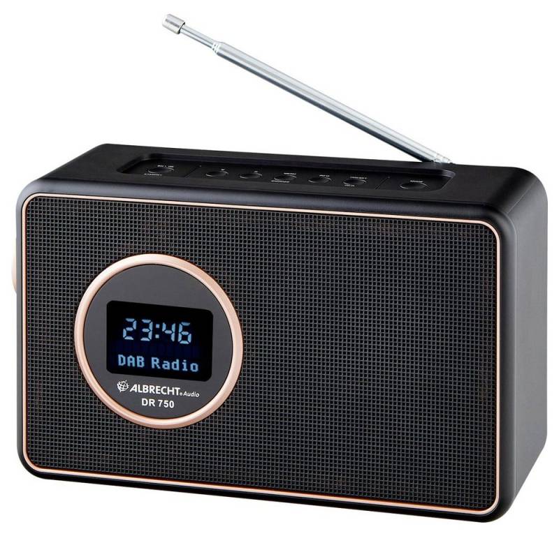 Albrecht Albrecht DR 750 Tischradio DAB+, DAB, UKW Schwarz Radio von Albrecht