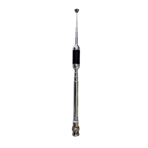 Albrecht BNC 27 CB-Funk Teleskopantenne - Teleskopantenne für CB-Funkgeräte mit BNC-Anschluss, 90 cm, 6575 von Albrecht