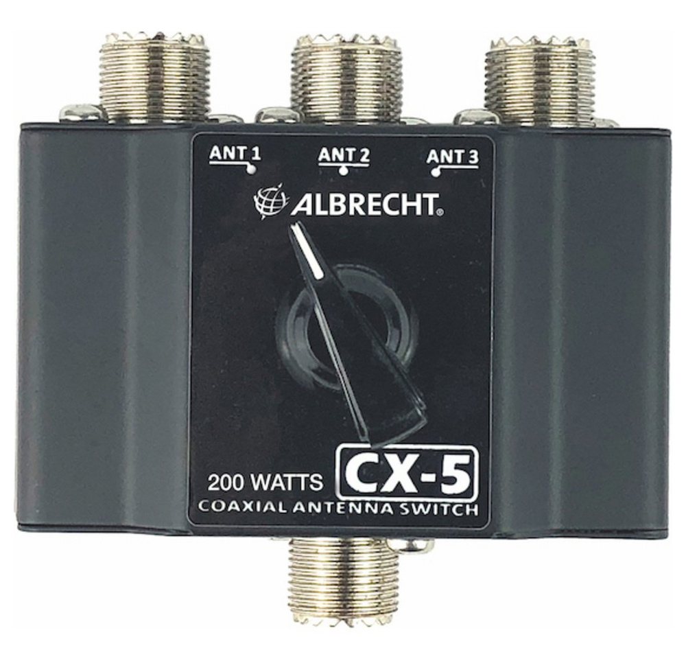 Albrecht Funkgerät Albrecht Antennenumschalter CX-5 3-Wege Antennenschalter 7402 von Albrecht