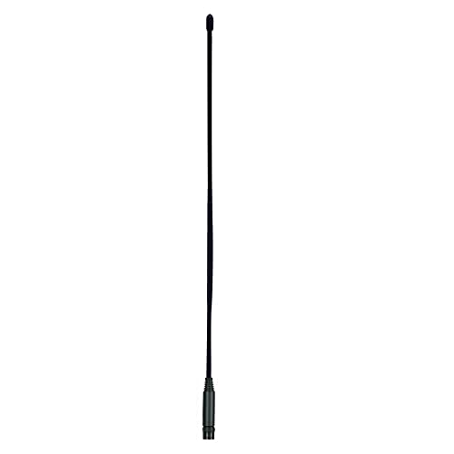 Albrecht Hyflex CL27 Flexible Fiberglas-BNC-Antenne für CB-Handfunkgeräte wie AE2990 oder Alan 42, Frequenz 27 MHz, Belastbarkeit max. 50 W, Länge 54 cm von Albrecht