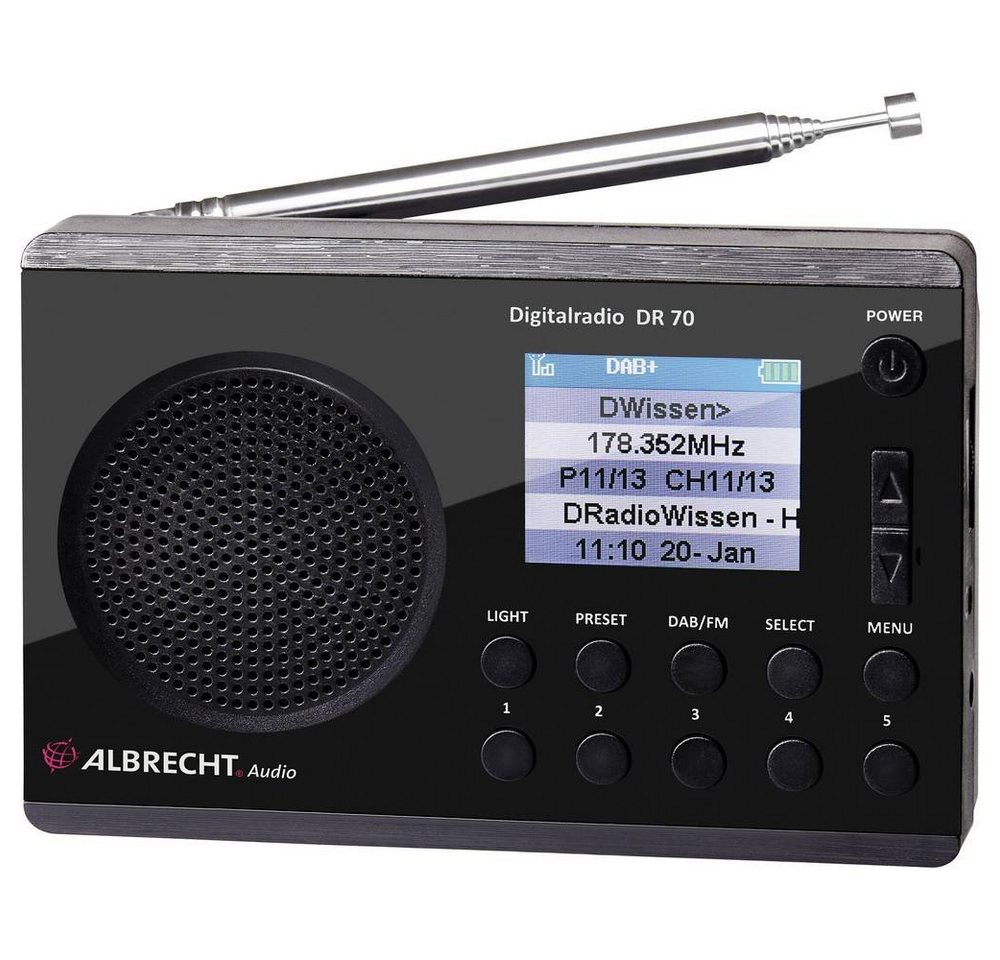 Albrecht Kofferradio Radio (Taschenlampe) von Albrecht