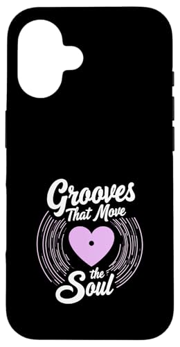 Vinyl Art Collectors Schallplattencover Art Limited Editions Hülle für iPhone 16 von Album Artwork Vinyl Aesthetics Collectible Records