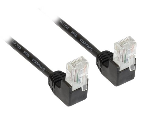 Alcasa Cat. 5e 3 m 3 m CAT5E U/UTP (UTP) schwarz Netzwerk-Kabel – Netzwerk-Kabel (3 m, Cat5e, U/UTP (UTP), RJ-45, RJ-45, schwarz) von Alcasa