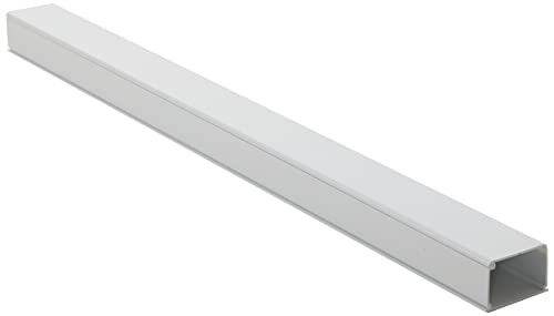 Alcasa Zubehör Marke Modell Kabelkanal mit Deckel selbstklebend 83 x 54 mm - Länge 1 m weiß, Delock® [20724] von Alcasa