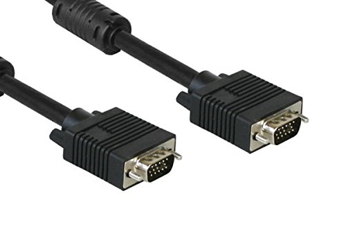 Alcasa s-vga-s-vga, M-M, 1.8 m 1.8 m VGA (D-Sub) VGA (D-Sub) schwarz Kabel VGA – Kabel VGA (M-M, 1.8 m, 1,8 m, VGA (D-Sub), VGA (D-Sub), männlich, männlich, schwarz) von Alcasa