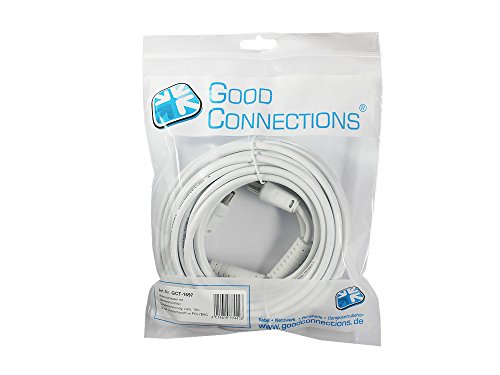 Good Connections Antennenkabel mit Mantelstromfilter Doppelschirmung weiß10m Good Connections Antennenkabel mit Mantelstromfilter Doppelschirmung weiß10m von Alcasa