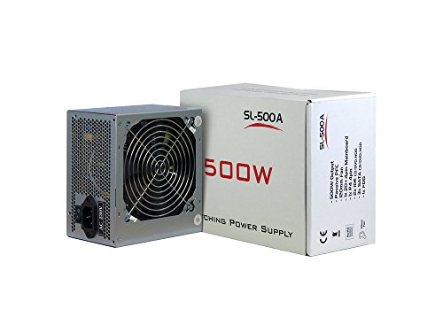 Silent ATX-Netzteil 500W, 120mm Lüfter Silent ATX-Netzteil 500W, 120mm Lüfter von Alcasa