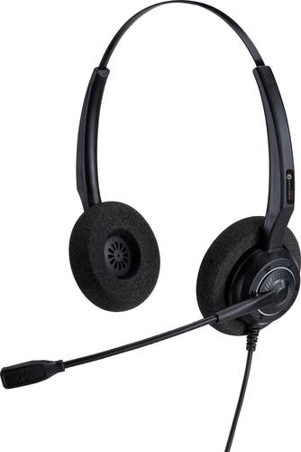 Alcatel-Lucent Enterprise AH 12 GA Telefon On Ear Headset kabelgebunden Schwarz Mikrofon-Rauschunter von Alcatel-Lucent Enterprise