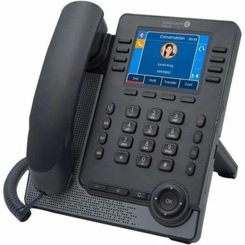 Alcatel-Lucent Enterprise M7 Myriad SIP Schnurgebundenes Telefon, VoIP PoE, Anrufbeantworter, Freisp von Alcatel-Lucent Enterprise