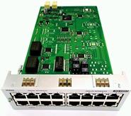 ALCATEL-LUCENT ENTERPRISE ISDN Mischbaugruppe / 2 T0 + 4 UAI + 4 SLI - x (3EH77238AD) von Alcatel