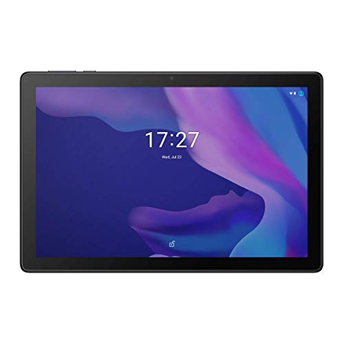 Alcatel 1T 10 WiFi (8091), Modell 2020, Android 10 Go Tablet, WiFi, 10” IPS Display, 16 GB/1 GB, 4080 mAh Akku, USB-C, 2MP Vorder- und Rückkamera, Kids Mode, Tablet in Schwarz von Alcatel