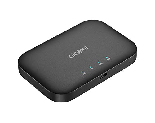 Alcatel - Link Zone Modem Mobile 4G, LTE (CAT.7), WiFi, Hotspot für bis zu 32 Benutzer, Akku 2150 mAh, Schwarz [Italien] von Alcatel