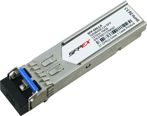 Alcatel-Lucent Alcatel - SFP (Mini-GBIC)-Transceiver-Modul - 1000Base-LX - LC-Monomode - 1310 nm - für OmniSwitch 6855-14, 6855-24, 6855-P14, 6855-U10, 6855-U24 (SFP-GIG-LX) von Alcatel