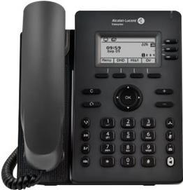 Alcatel-Lucent Enterprise ALE-2 - VoIP-Telefon - fünfwegig Anruffunktion - SIP v2, SRTP - Grau von Alcatel