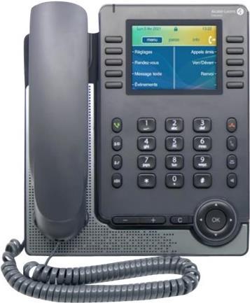 Alcatel-Lucent Enterprise ALE-30h Essential DeskPhone - VoIP/Digitaltelefon - dreiweg Anruffunktion - SIP - Grau von Alcatel