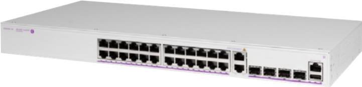 Alcatel-Lucent OmniSwitch 6360-48 - Switch - L3 - managed - 48 x 10/100/1000 + 2 x Combo Gigabit Ethernet/Gigabit SFP + 2 x 10 Gigabit SFP+ (Uplink) - an Rack montierbar (OS6360-48-EU) von Alcatel