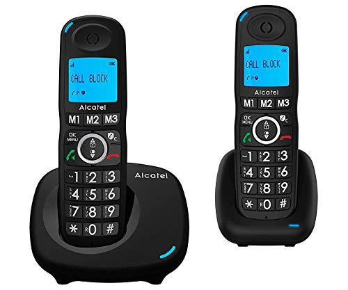 Alcatel TELEFONO DEC XL535 Duo Schwarz von Alcatel