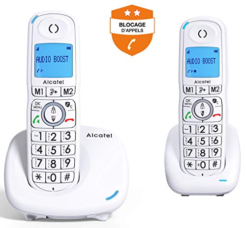 Alcatel Téléphone fixe XL585 Duo Blanc von Alcatel