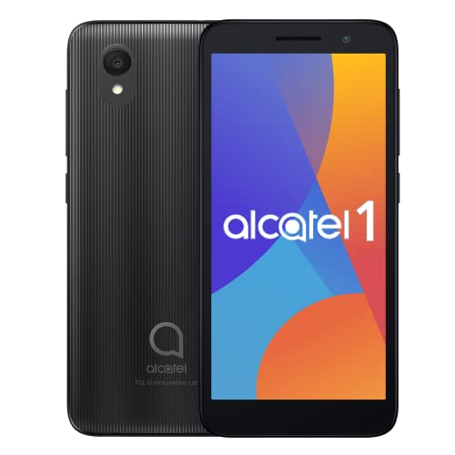 Alcatel Volcano 2021 Smartphone, 12,7 cm (5 Zoll), 8 GB, 4G, entsperrt, ohne SIM, Schwarz, 1 Stück von Alcatel