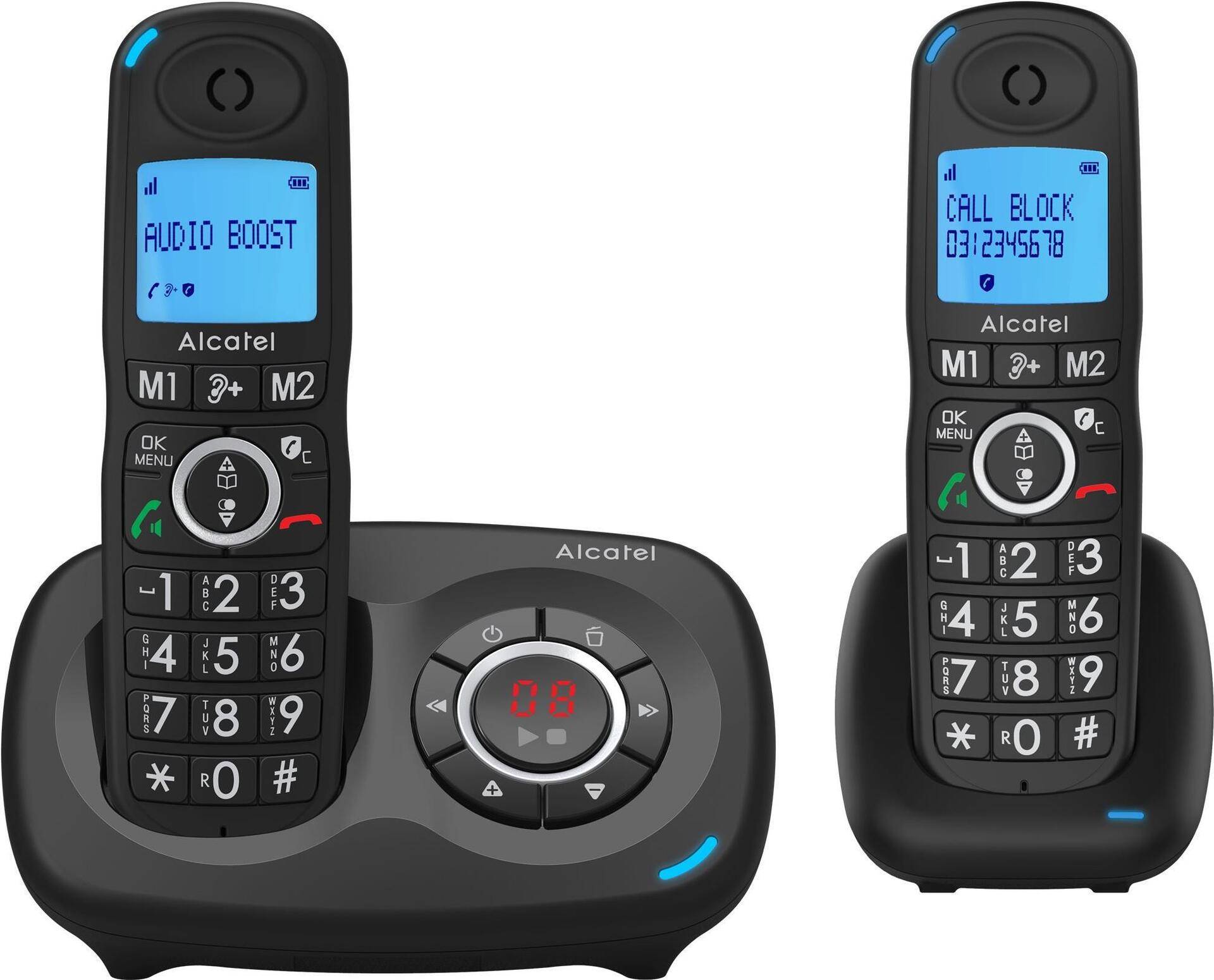 Alcatel XL595B Voice Duo schwarz (ATLD1422764) von Alcatel