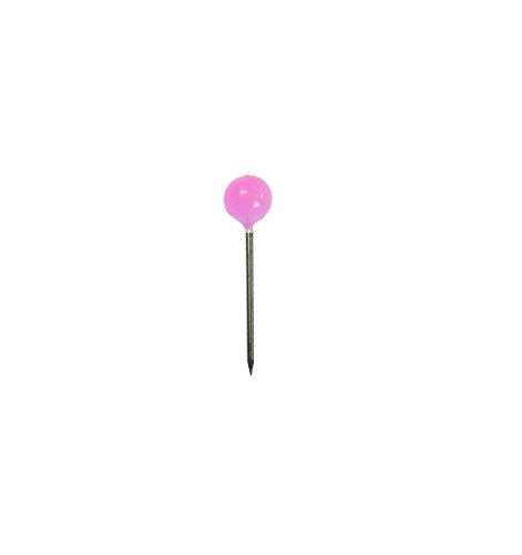 ALCO-Albert 620 - Landkartennadeln, Ø 5 x 16 mm, Dose á 100 Stück, rosa von Alco-Albert