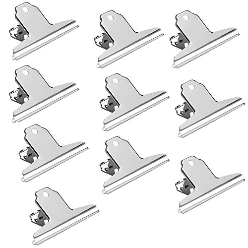 ALCO-Albert 771S27 Briefklemmer aus Metall, 10 Stück, 100 mm, vernickelt ALCO-Albert 771S27 Briefklemmer aus Metall, 10 Stück, 100 mm, vernickelt von Alco-Albert