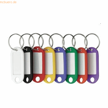 10 x Alco Schlüsselanhänger VE=10 Stück farbig sortiert von Alco