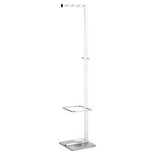 ALCO Kleiderständer 2877-10 weiß Metall 10 Haken 36,0 x 178,0 cm ALCO Kleiderständer 2877-10 weiß Metall 10 Haken 36,0 x 178,0 cm von Alco