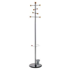 ALCO Kleiderständer Modell II 2807 silber Metall 8 Haken 38,0 x 175,0 cm ALCO Kleiderständer Modell II 2807 silber Metall 8 Haken 38,0 x 175,0 cm von Alco