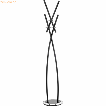 ALCO Standgarderobe Metall lackiert 182x37cm schwarz ALCO Standgarderobe Metall lackiert 182x37cm schwarz von Alco