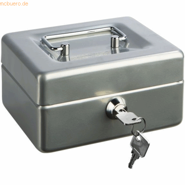 Alco Geldkassette Stahlblech mit Schloss 250x170x90mm silber Alco Geldkassette Stahlblech mit Schloss 250x170x90mm silber von Alco