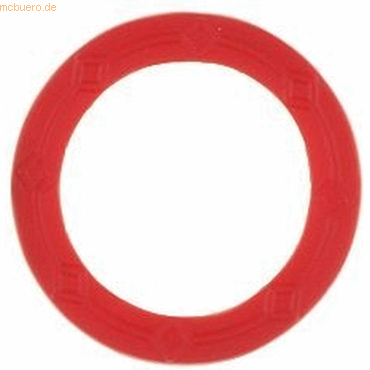 Alco Schlüsselkennringe Kunststoff VE=100 Stück rot Alco Schlüsselkennringe Kunststoff VE=100 Stück rot von Alco