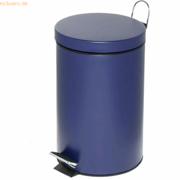 Alco Tretabfalleimer mit Kunststoffeinsatz 12 Liter blau von Alco