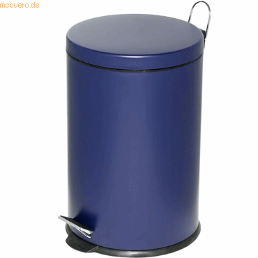 Alco Tretabfalleimer mit Kunststoffeinsatz 20 Liter blau von Alco