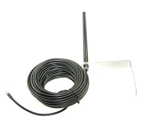 Alda PQ Antenne zur Wandmontage für 3G, UMTS, WiFi, Bluetooth, AMPS, GSM, DCS, ISM, PCS Netze mit SMA/M Stecker und 15m Kabel, 2,2 dBi Gewinn von Alda PQ