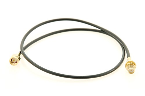 Alda PQ Antennen Anschlusskabel mit Einbaubuchse 50cm, RG174 für SMA/F auf SMA/M Alda PQ Antennen Anschlusskabel mit Einbaubuchse 50cm, RG174 für SMA/F auf SMA/M von Alda PQ